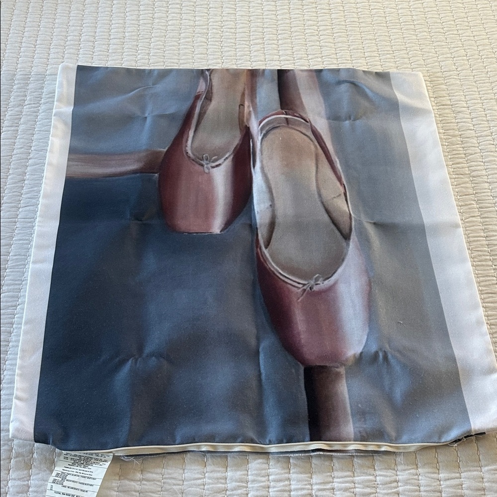 Brand new ballet euro pillow cover